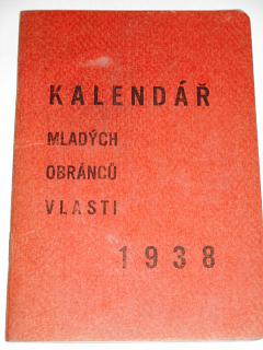 Kalendář mladých obránců vlasti - 1938