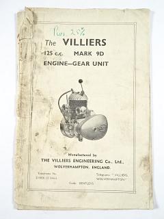 The Villiers 125 c.c. Mark 9D - Engine - Gear Unit