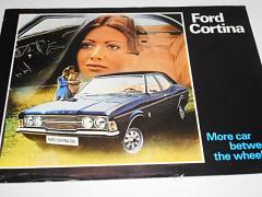 Ford Cortina - prospekt - 1972