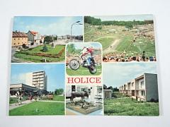 Holice v Čechách - motokros - pohlednice