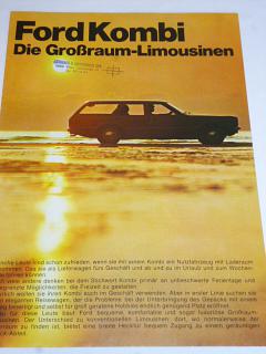 Ford Kombi - Escort, Cortina, 17 M, 20 M, Taunus - prospekt