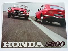 Honda S 800 - prospekt - 1967