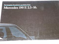 Mercedes - Benz  190 E 2.3-16 - 1984 - prospekt