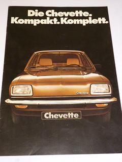 Chevette - Opel, GM - prospekt - 1980