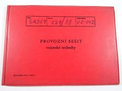 GAZ-69 - provozní sešit vojenské techniky