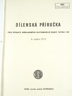 Tatra 148 - dílenská příručka - 1973