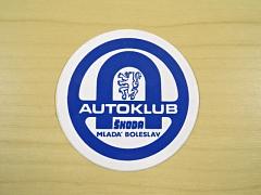 Autoklub Škoda Mladá Boleslav - samolepka