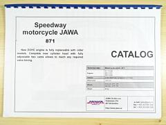 JAWA Divišov - Speedway motorcycle JAWA 871 - Catalog - 2002