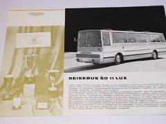 Karosa Reisebus ŠD 11 Lux - prospekt - Motokov