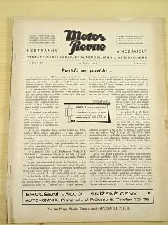 Motor Revue - 1934 - ročník XIV. - číslo 12 - JAWA...