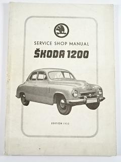 Škoda 1200 - Service shop manual - dílenská příručka - 1955