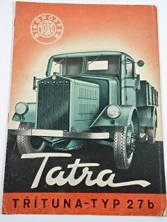 Tatra - třítuna - typ 27b - prospekt