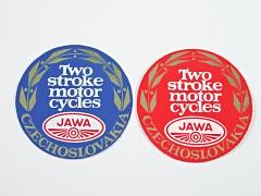 JAWA Czechoslovakia - Two stroke motorcycles - samolepka