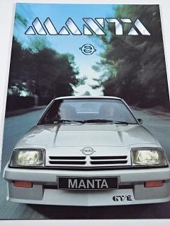 Opel Manta - prospekt - 1983
