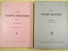 Vodní motory - díl I. + tabulky - Jaroslav Hýbl - 1950