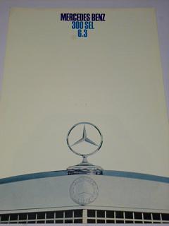 Mercedes - Benz 300 SEL 6.3 - prospekt