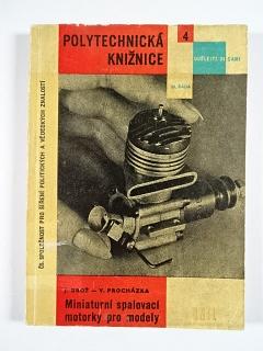 Miniaturní spalovací motorky pro modely - Jaroslav Brož, Vladimír Procházka - 1960