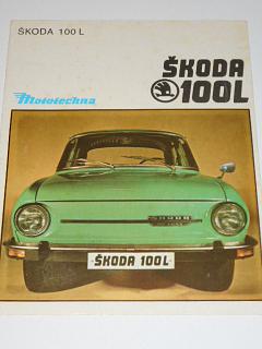 Škoda 100 L - prospekt - Mototechna