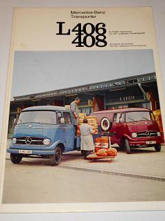 Mercedes - Benz - Transporter L 406, 408 - prospekt - 1966