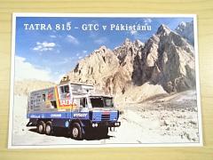 Tatra 815 - GTC v Pákistánu - pohlednice