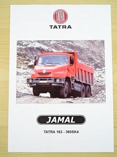 Tatra 163 - 360SK4 33 255 6x6.2/372 - Jamal - třínápravový sklápěč - prospekt