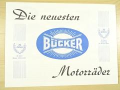 Bücker - prospekt - REPRINT