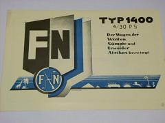 FN Typ 1400 6/30 PS - 1928 - prospekt