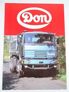 Don - brzdové materiály - prospekt - Liaz, Tatra, Avia, Karosa