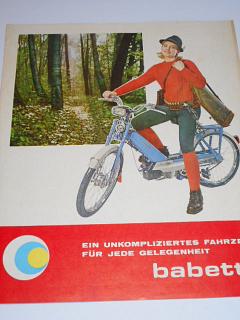 Babetta - moped - JAWA - prospekt - Motokov