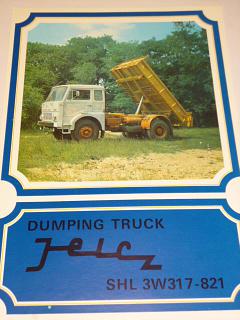 Jelcz SHL 3W31 7-821 - dumping truck - prospekt - 1977