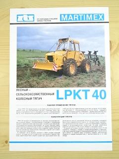 ZTS - LPKT 40 - prospekt - ZTS Turčianske strojárne divízia Trstená - Martimex