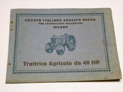 Trattrice Agricola da 40 HP - Breda 40 HP - prospekt