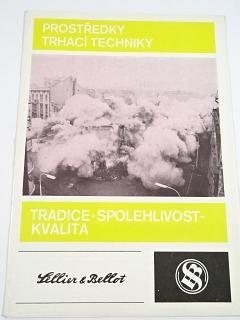 Prostředky trhací techniky - Sellier & Bellot - Blanické strojírny Vlašim - prospekt - Merkuria