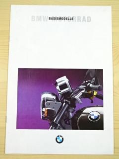 BMW Motorrad Basicmodelle - prospekt - 1994