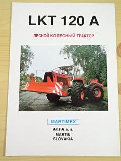 ZTS - LKT 120 A - lesní kolový traktor - prospekt - Martimex