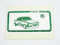 Rallye Škoda - samolepka - Škoda 130 RS