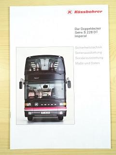 Kässbohrer - Der Doppeldecker Setra S 228 DT Imperial - prospekt - 1990