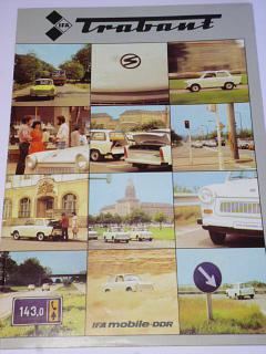 Trabant 601 Standard, universal, tramp - prospekt - 1981