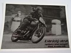 II. Horácký okruh - rychlostní závod motocyklů - Třebíč, 18. května 1958 - fotografie