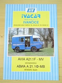 Avia A 21.1 F - MV - Montagefahrzeug - prospekt - IVACAR service spol. s r. o. Ivančice