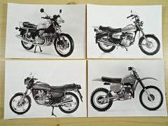 Honda CBX, CX, CR 250 R, 125 Twin- fotografie