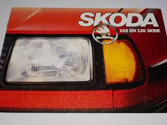 Škoda 105 en 120 serie - prospekt