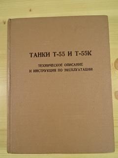 Tanky T-55 a T-55 K - technický popis a návod k obsluze - rusky