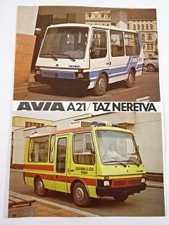Avia A 21 - TAZ Neretva - minibus - ambulance - prospekt
