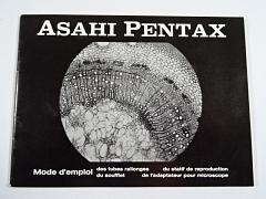 Asahi Pentax - mode d'emploi