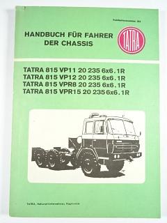 Tatra 815 - Handbuch für Fahrer der Chassis - 1983 + Nachtrag