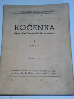 Ročenka Svazu hasičstva československého 1937