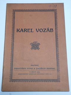 Karel Vozáb - Moravská zemská jednota hasičská - 1925