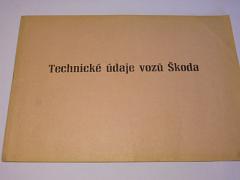 Technické údaje vozů Škoda - Octavia, Felicia, 1202