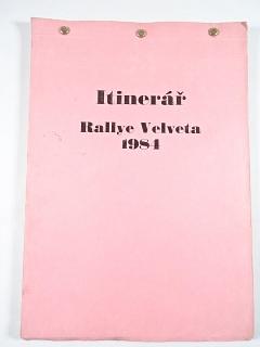 Itinerář Rallye Velveta 1984 - Varnsdorf